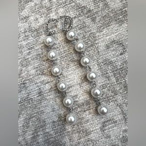 💥3 for $15💥  C and D letter and pearls drop earrings